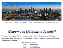 Tablet Screenshot of melbourneangels.net